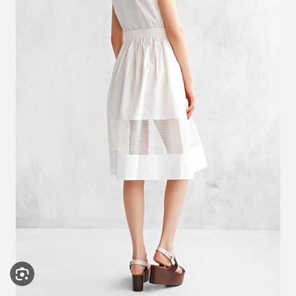 Antoinette Poplin Midi Dress S - Picture 5 of 10